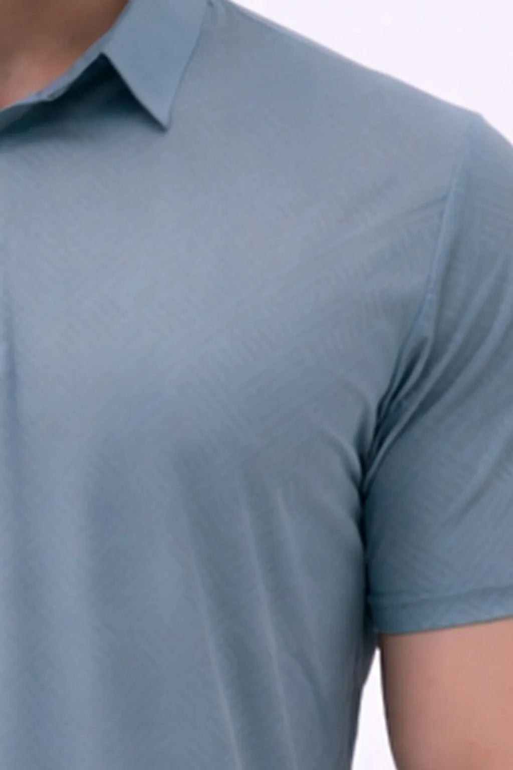 Mist Blue Essential Polo