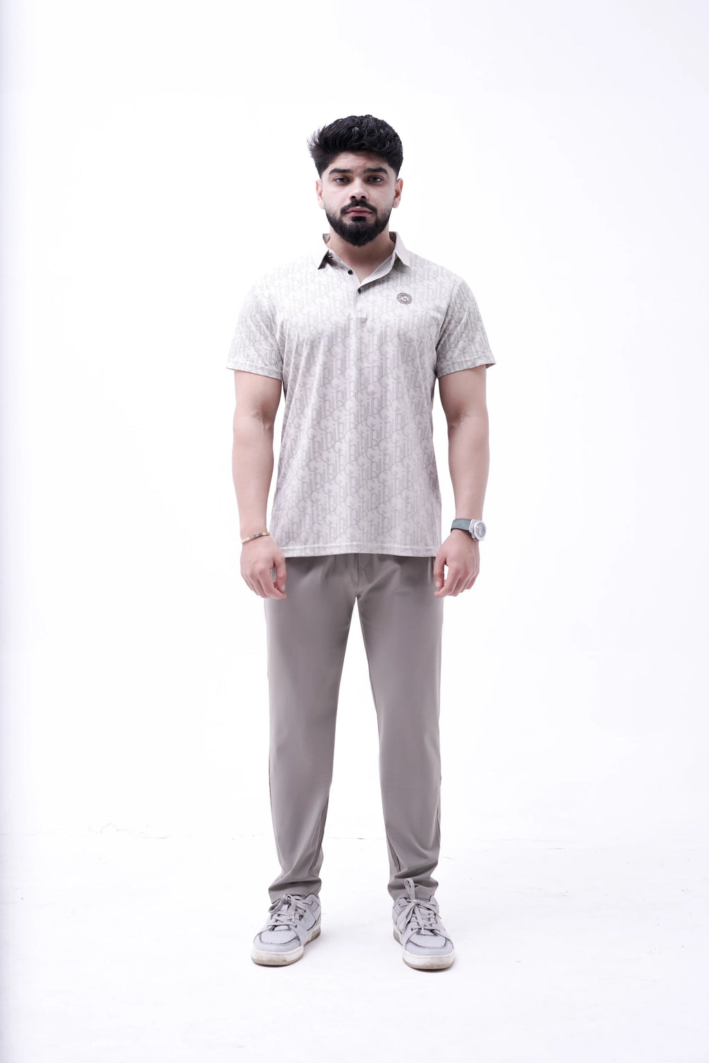 Stone Mandarin Performance Polo