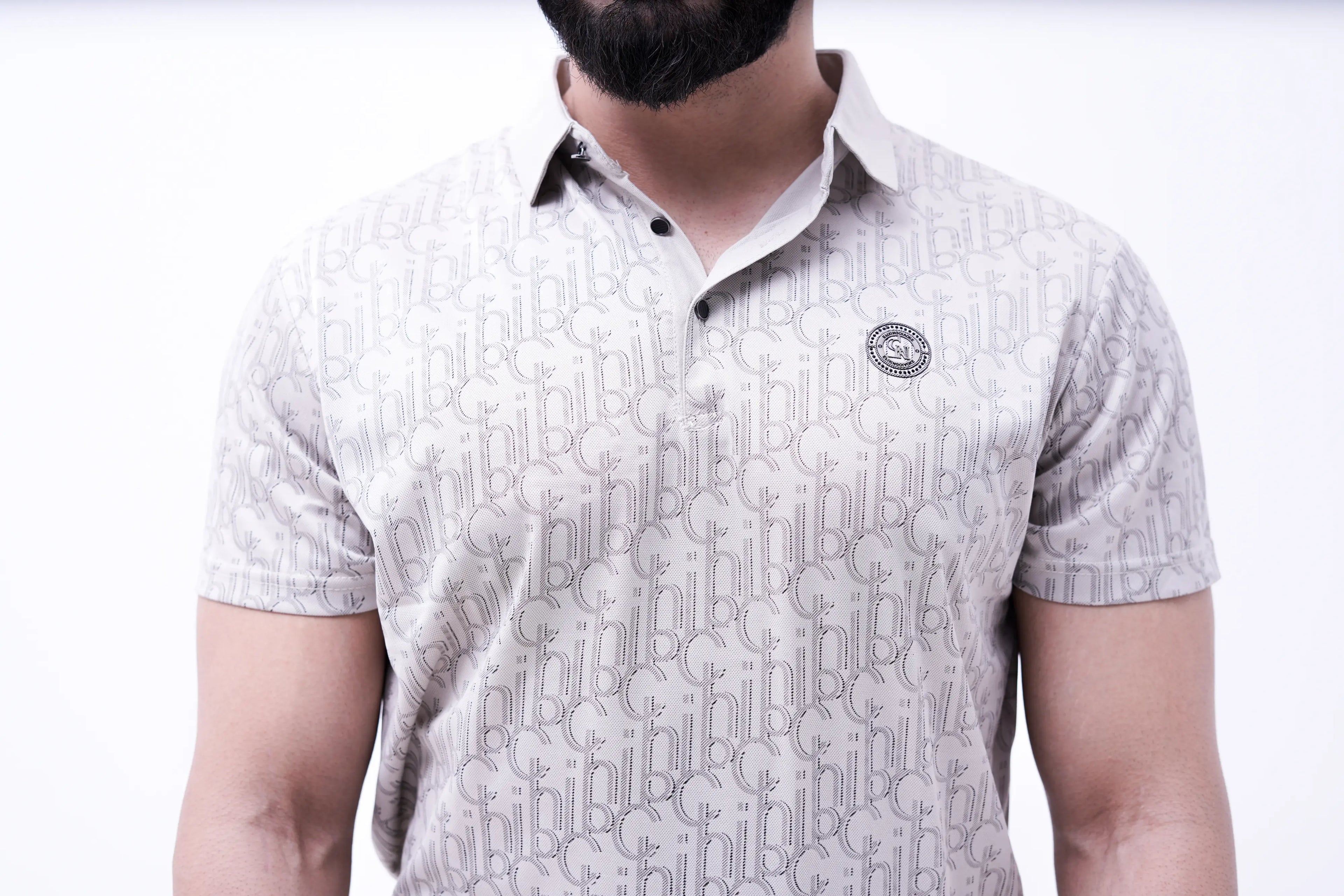 Stone Mandarin Performance Polo