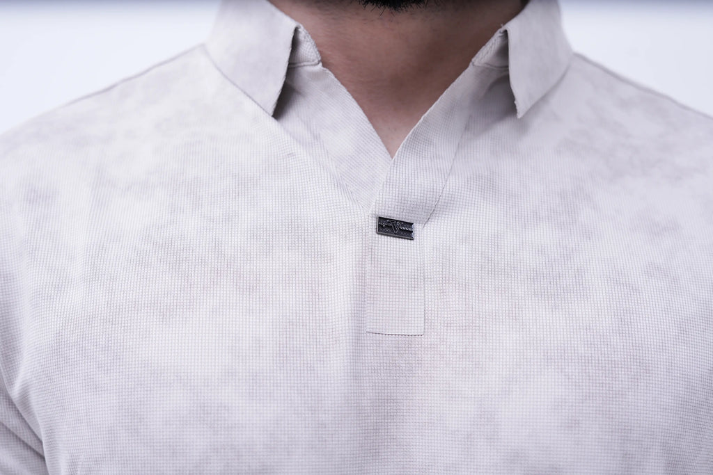 Stone Mandarin Performance Polo