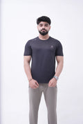 Charcoal Dry-Fit Performance Tee