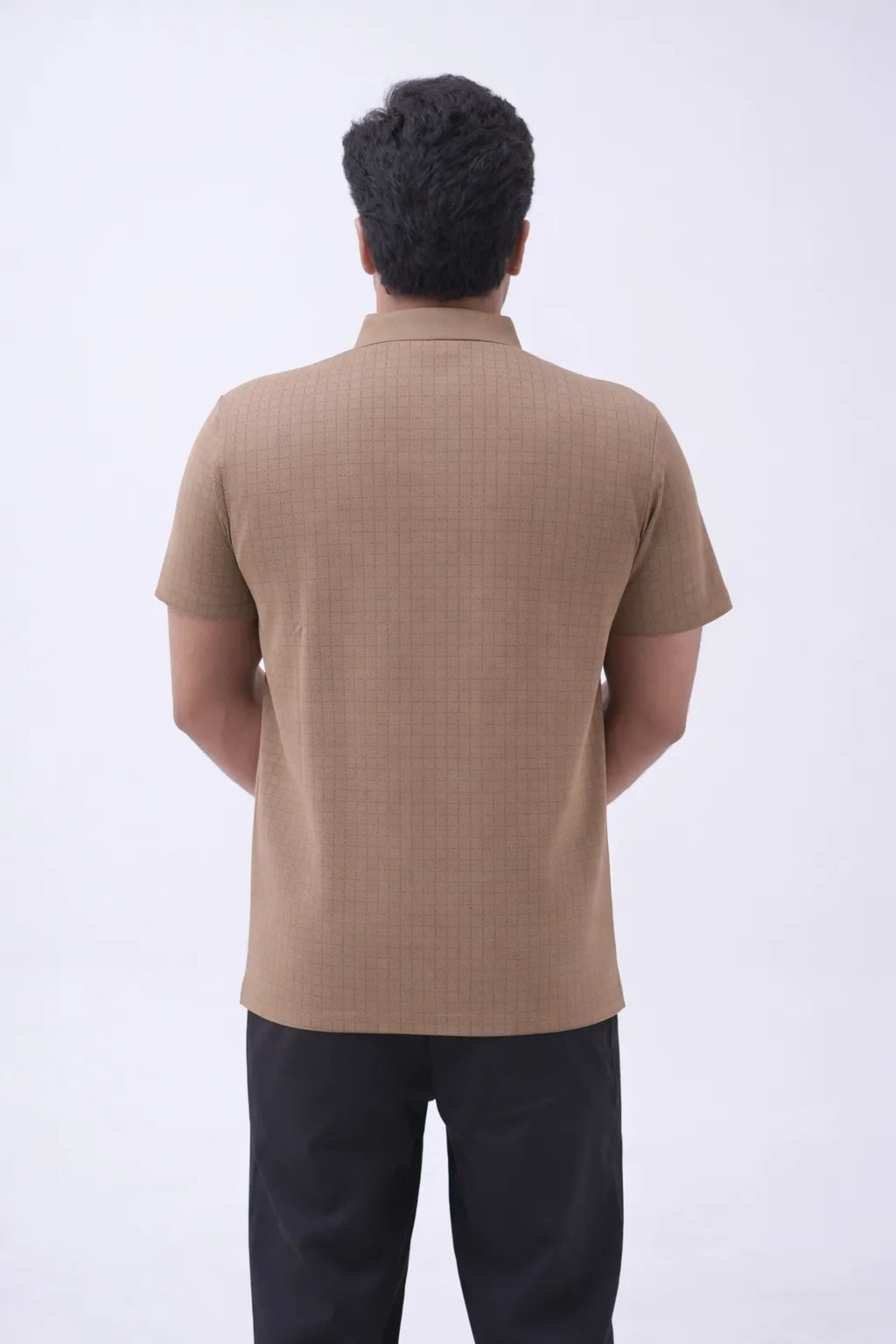 Camel Grid Polo
