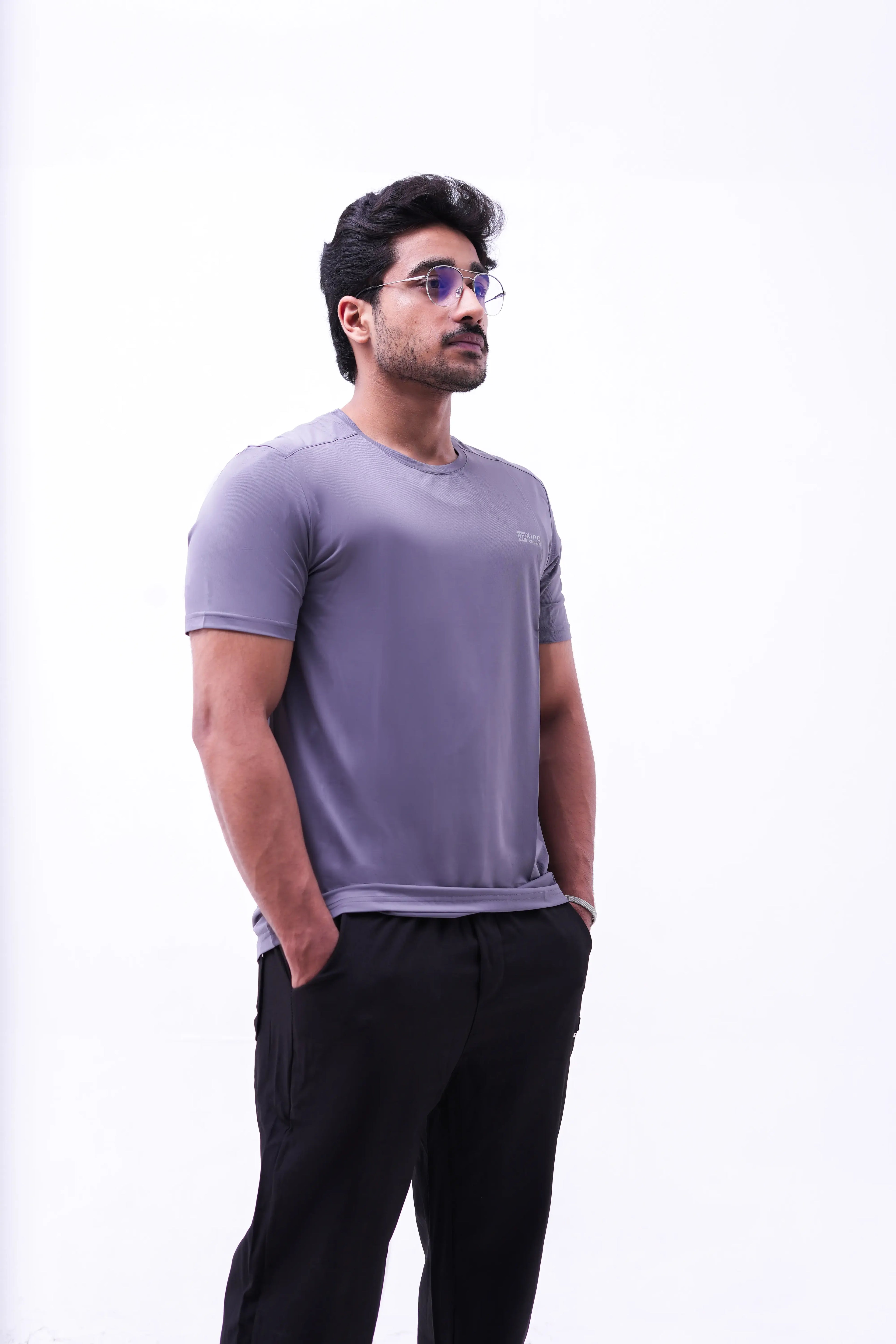 Ash Lavender Performance Tee