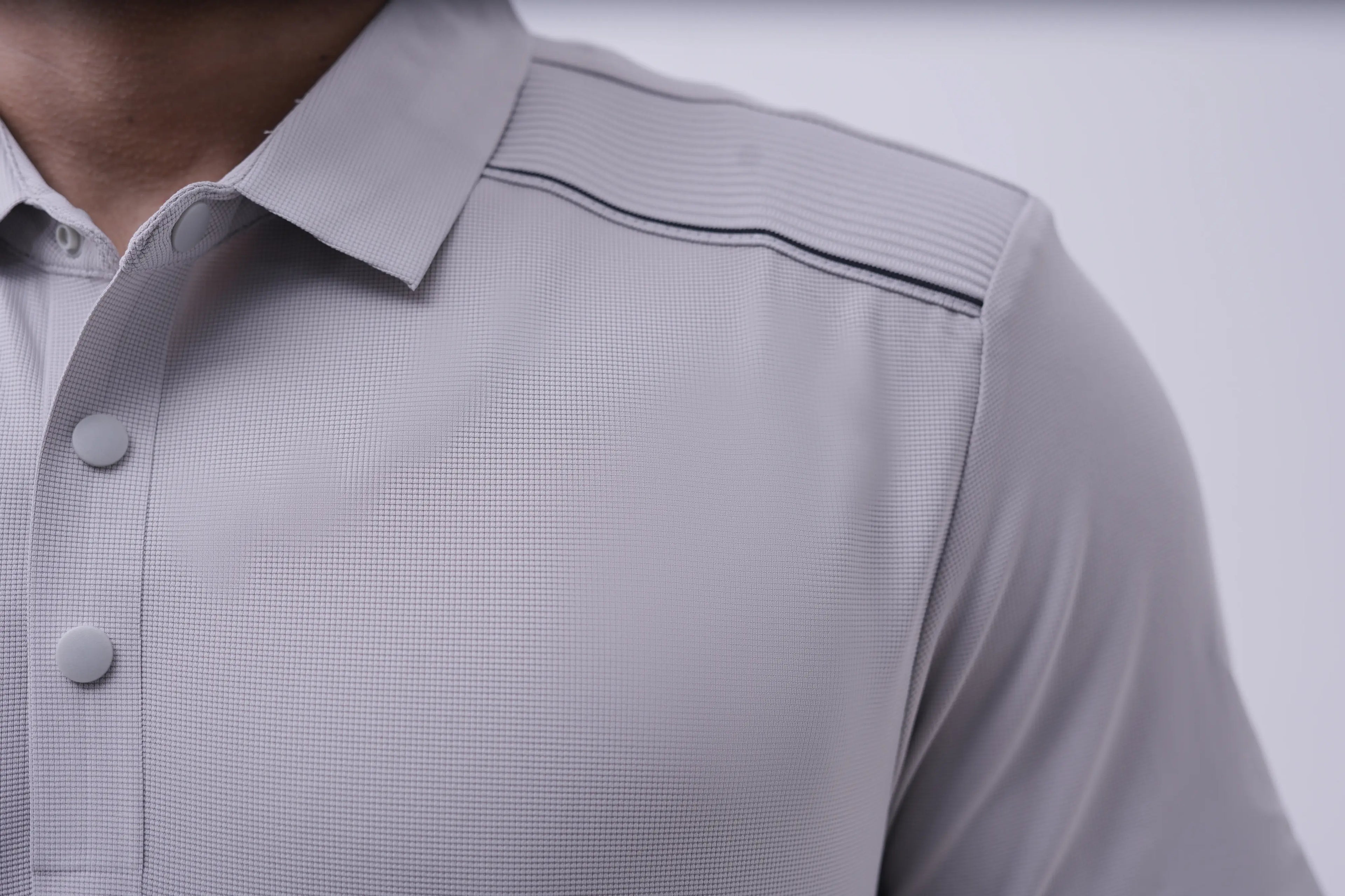 Stone Stripe Smart Polo