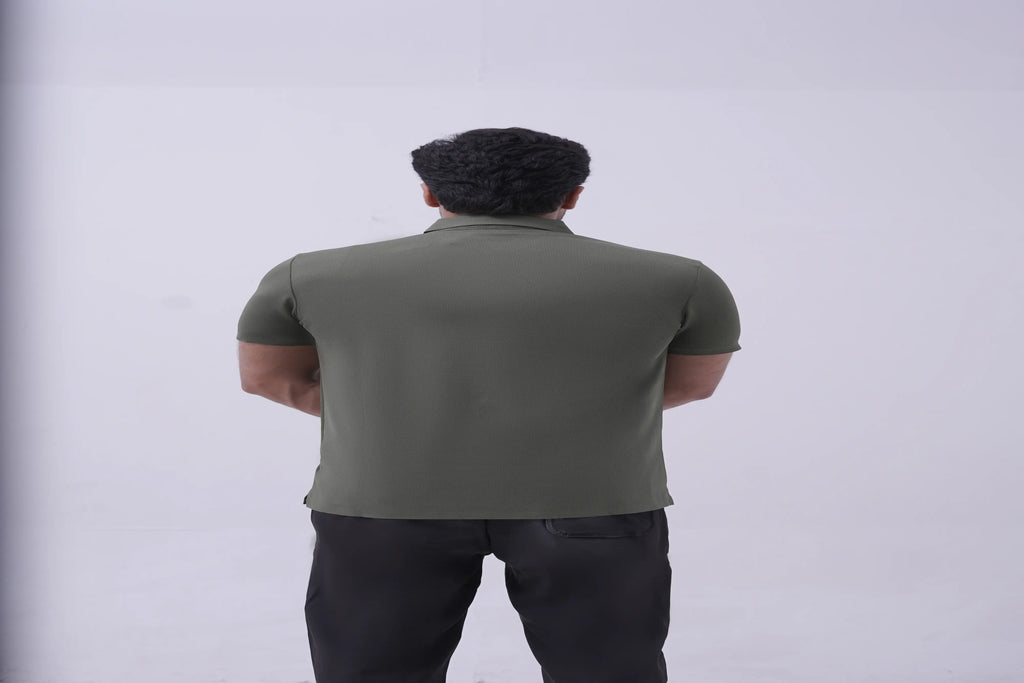 Olive Structured Polo