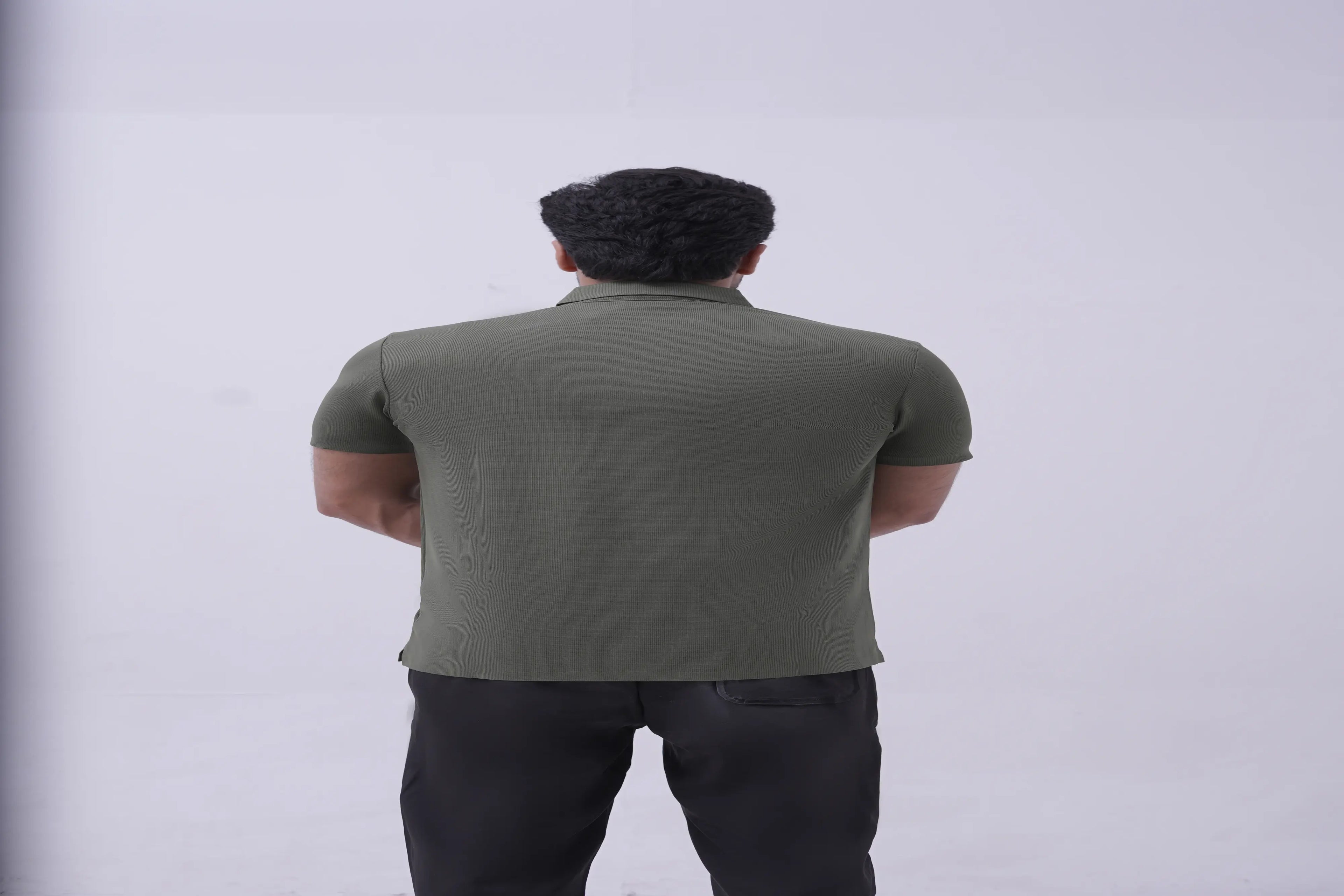 Olive Structured Polo