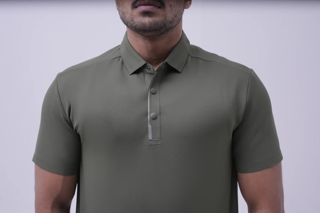 Olive Structured Polo