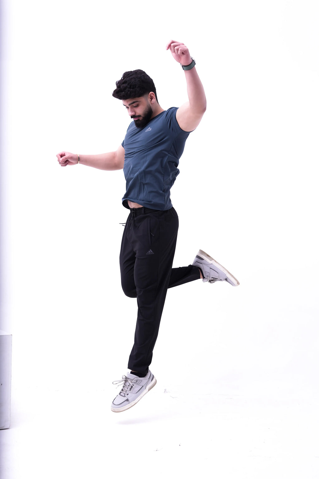 Slate Blue Active Tee