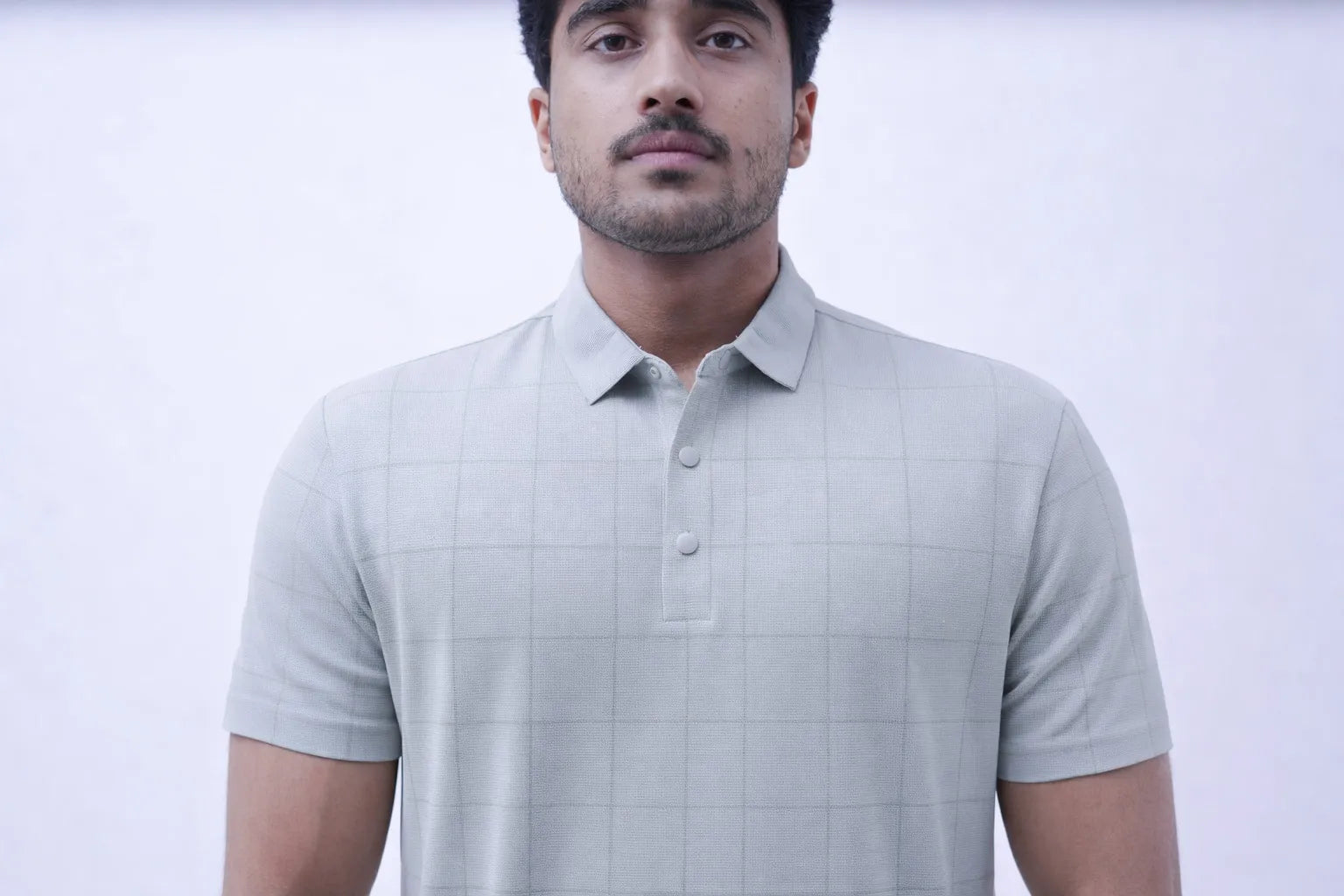 Frost Grid Polo