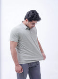 Sage Monogram Flex Polo
